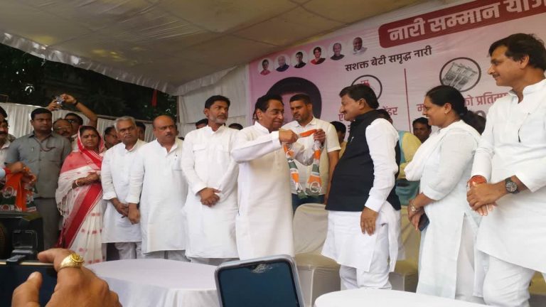 Madhya Pradesh: Several BJP leaders including former MP Bodh Singh Bhagat join Congress ahead of assembly polls