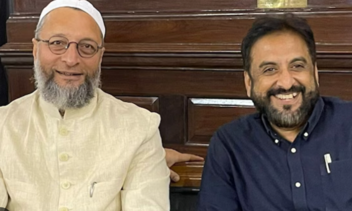 Asaduddin Owaisi and Imtiaz Jaleel, AIMIM MPs
