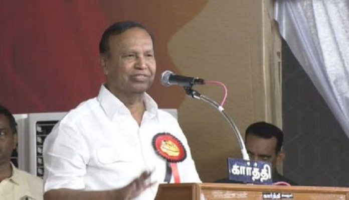 DMK Treasurer TR Baalu warns Udhayanidhi Stalin to be watchful of his words