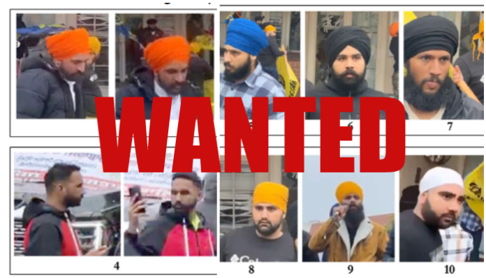 NIA shares photos of Khalistanis who attacked Indian Consulate in San Francisco