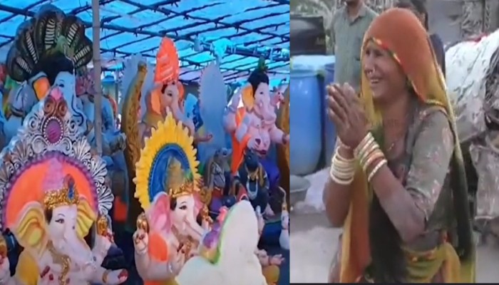 4 days ahead of Ganesh Chaturthi, Pollution Control Board in Tamil Nadu seals idol-making unit of Hindu artisans in Karur