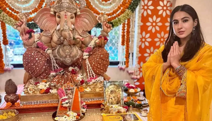 ‘Kabhi namaz bhi padh lo, shame on you’: Sara Ali Khan faces hateful attack for celebrating Ganesh Chaturthi