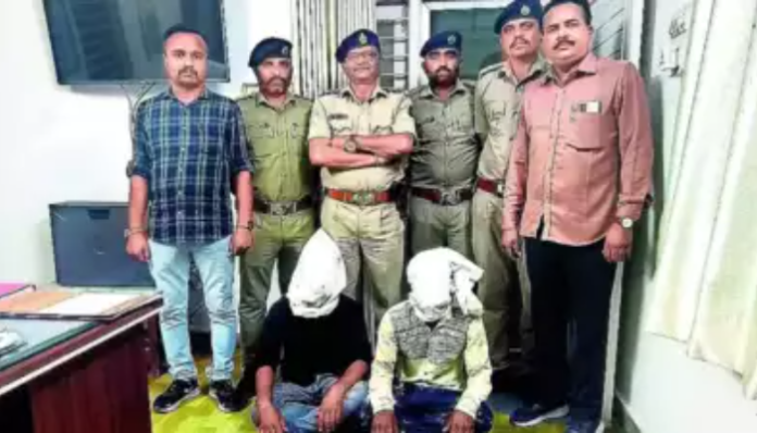 The culprits are in police custody.