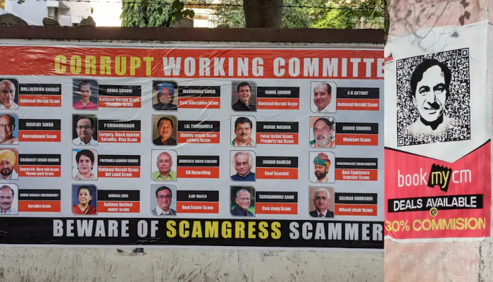 ‘Beware of scamgress scammers’: BRS slams Congress in poster war before important CWC meet in Telangana