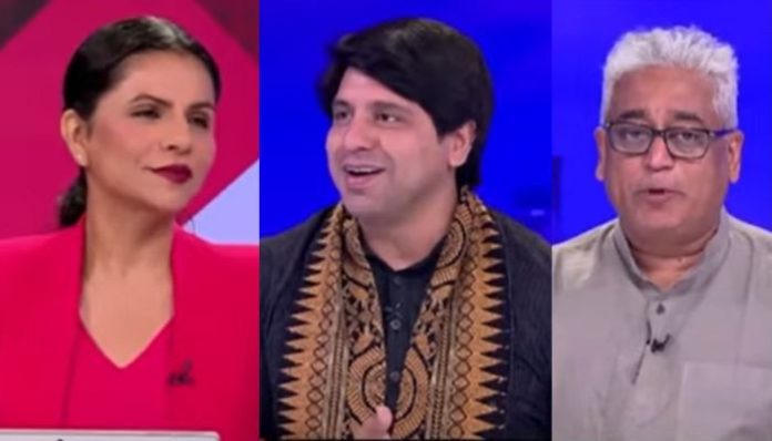 India Today journalists heckled Shehzad Poonawala.