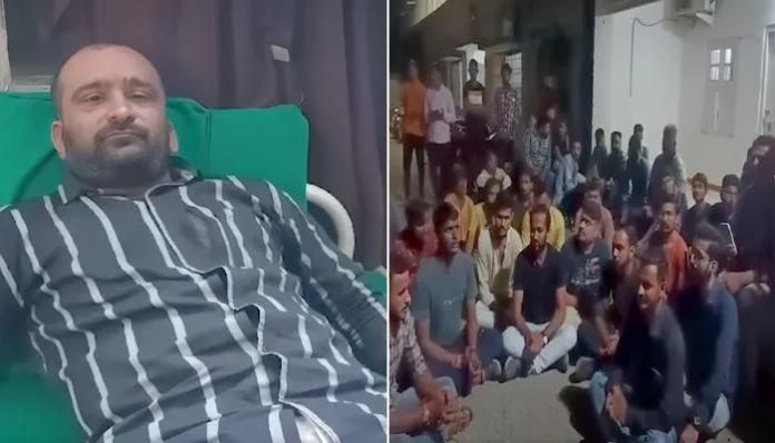 Hindu man attacked for asking 2 persons to stand up for national anthem.