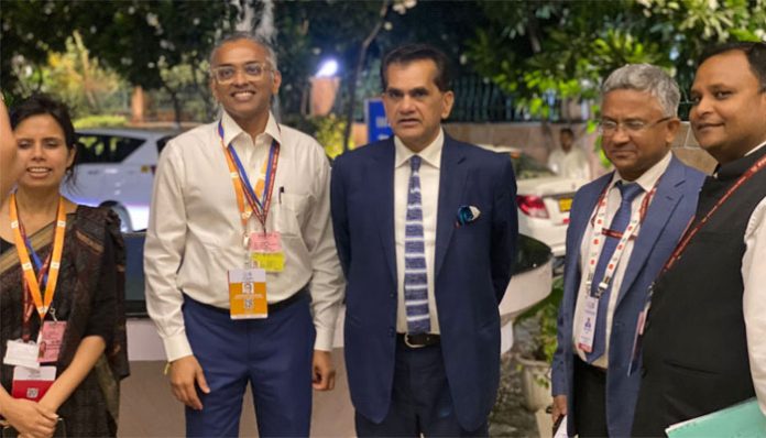 G20 team of diplomats of India's Sherpa Amitabh Kant