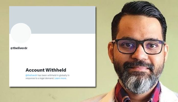 Theliverdr account withheld