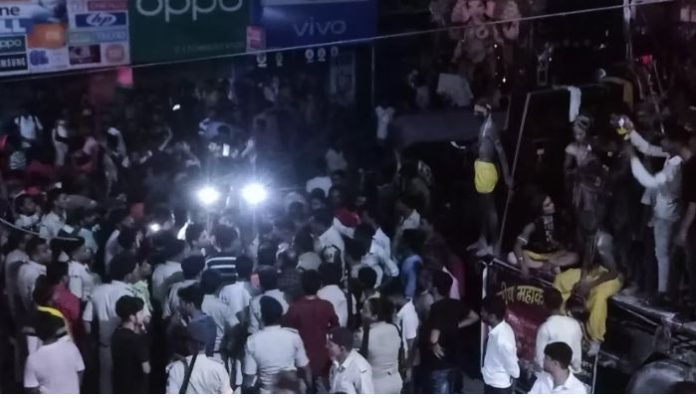 Ruckus erupted during Ganpati Visarjan in Motihari, Bihar