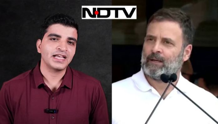 Rahul Gandhi cheerleader masquerading as 'journalist' quits NDTV after being asked to be a real journalist