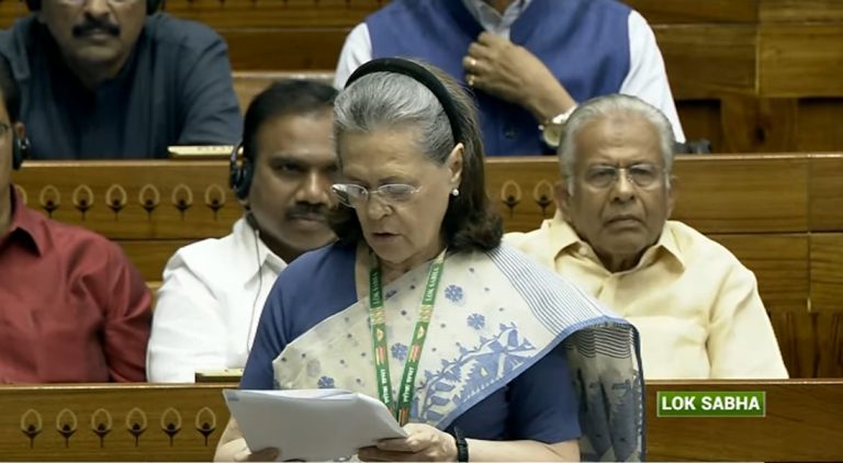 Sonia Gandhi seeks quota for SC/ST/OBC in Women’s Reservation Bill, demands immediate implementation