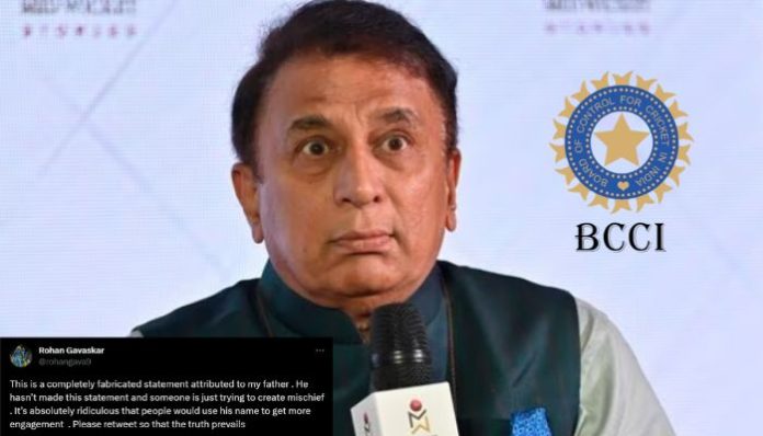 BCCI ruining Indian cricket? Rohan Gavaskar shuts down Pakistani troll for spreading false quotes of Sunil Gavaskar