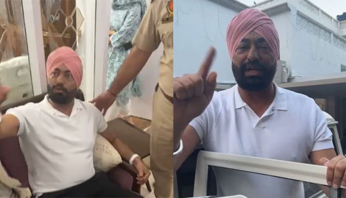Congress leader arrested by Punjab Police