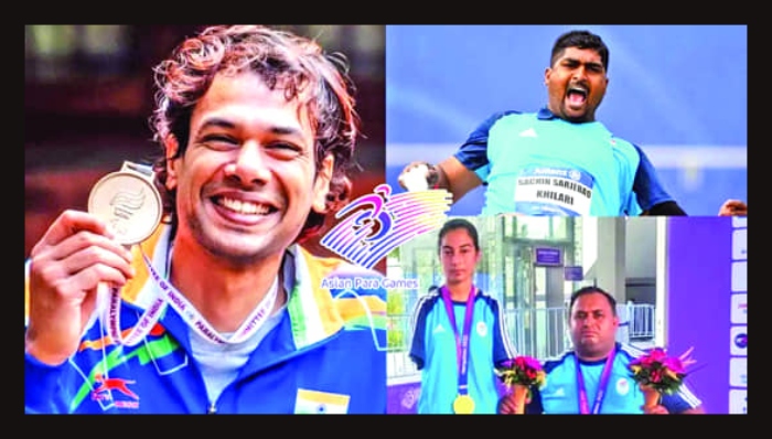 India outdoes itself in Asian Para Games; bags 82 medals besting its previous record of 72, Anurag Thakur congratulates para-athletes