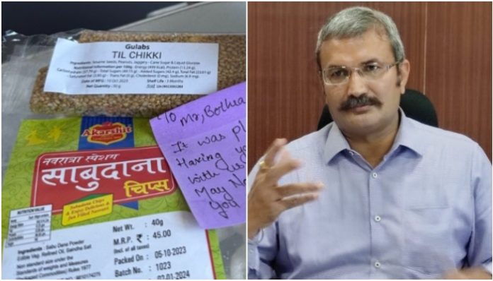 IPS Arun Bothra schools a nutritionist that Navratri is a religious ritual, not a crash course on diet and nutrition
