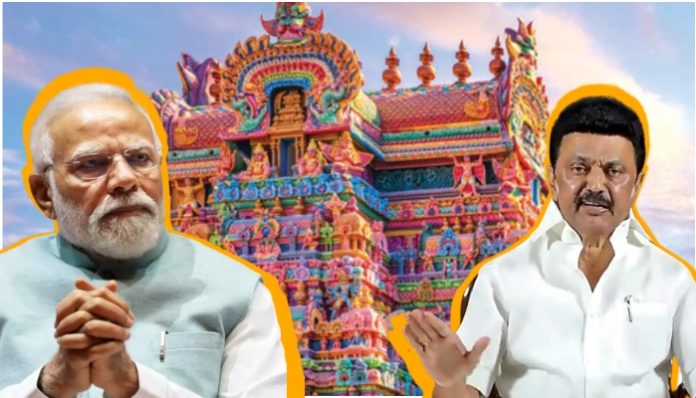PM Modi raises the issue of Tamil Nadu govt encroaching on Temples: Here is how temples are suffering in the state