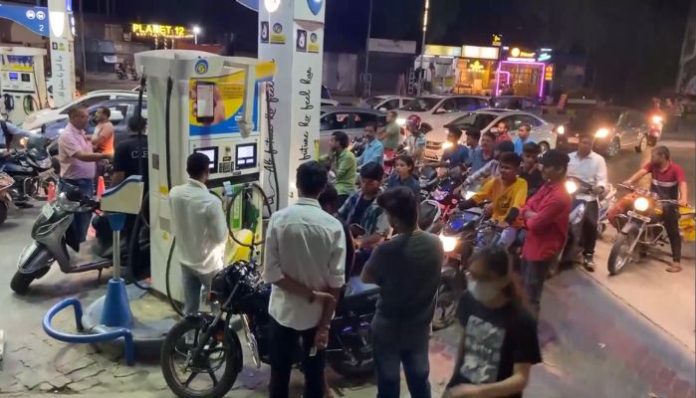 Fuel Pump in Rajasthan are on strike.