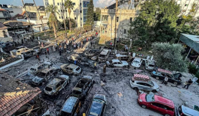IDF shares evidence saying it was Islamic Jihad rocket that hit Gaza hospital