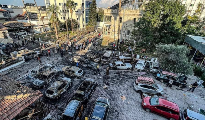 ‘Building intact, no crater, damage visible only in a parking lot’: IDF says Hamas blamed Israel despite knowing Gaza hospital was hit by Islamic Jihad rocket