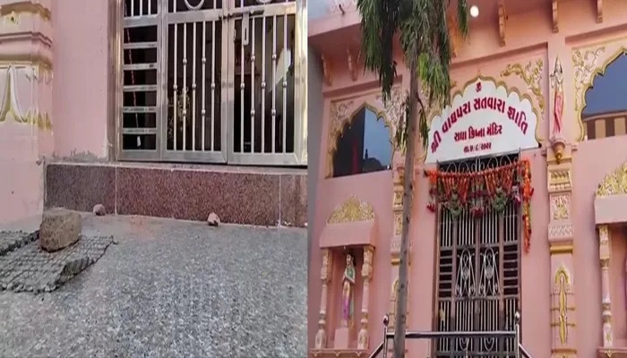 Gujarat: Mohsin attacks Radhakrishna temple in Morbi, pelts stones and threatens to kill the priest, arrested