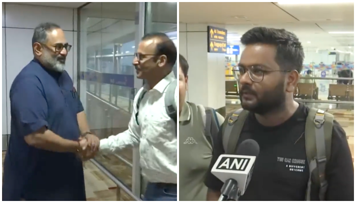 Operation Ajay: First batch of 212 Indian nationals arrive from Israel, thank Indian govt for bringing them back