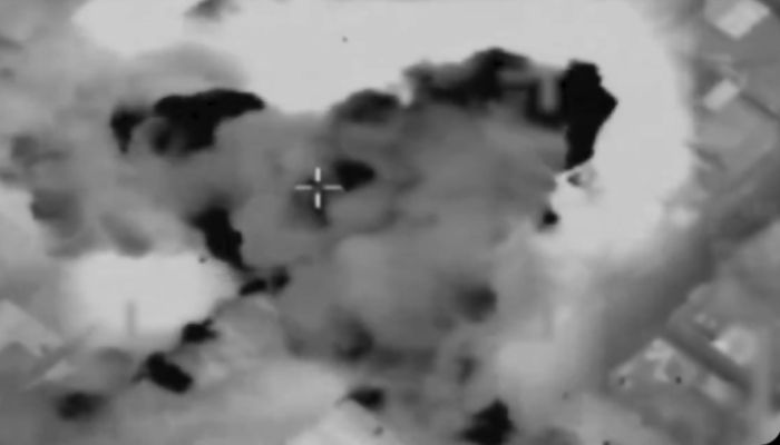 Israeli Air Force eliminates Hamas terrorist Ali Qadi, who led the killing of Israeli civilians, IDF releases video footage