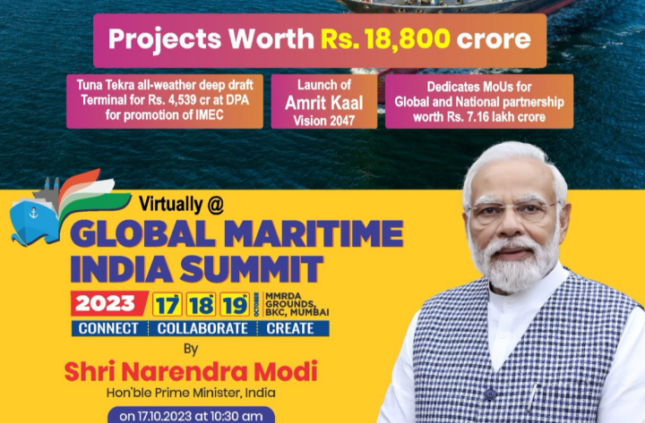 ‘India will soon be among top 3 world economies’: PM Modi says at Global Maritime India Summit, lays foundation for projects worth over 18,000 crores