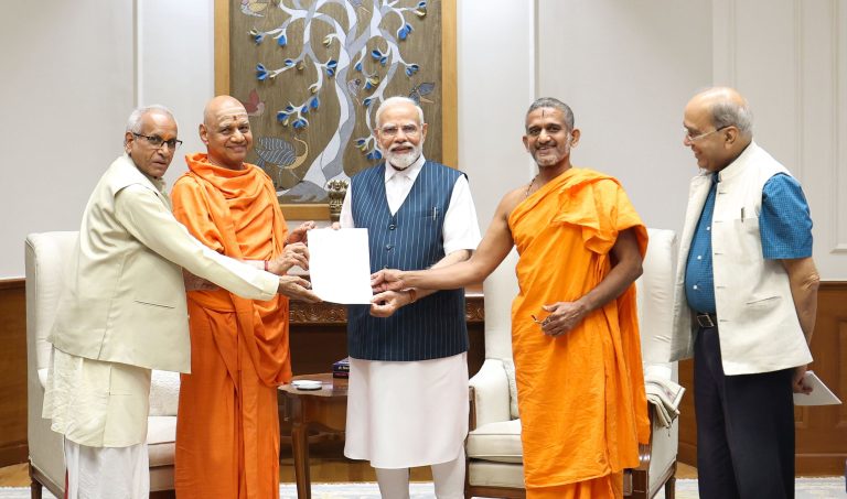 “Feel very blessed”: PM Narendra Modi after he was invited to perform Pran Pratistha of Lord Ram’s idol at the Ram Mandir on 22 January 2024