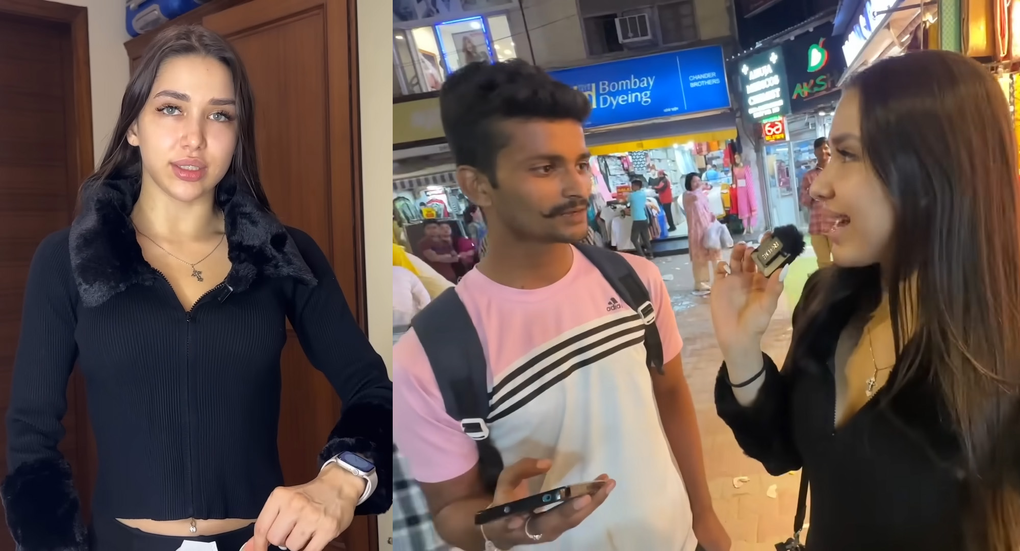 Watch video: Russian YouTuber harassed while vlogging in Delhi