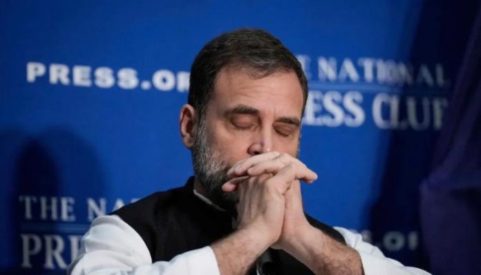 Congress and Rahul Gandhi misled the public on the issue of caste based census and reservations.