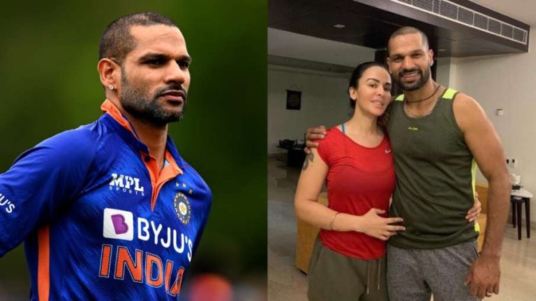 Indian cricketer Shikhar Dhawan granted divorce on grounds of ‘mental cruelty’ by estranged wife Aesha Mukerji, granted visitation rights to his son