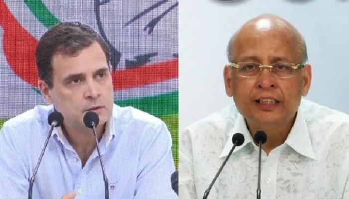 Congress leader Abhishek Singhvi schools Rahul Gandhi on ‘Jitni Abadi Utna Haq’ remark, deletes tweet as Jairam Ramesh hits back