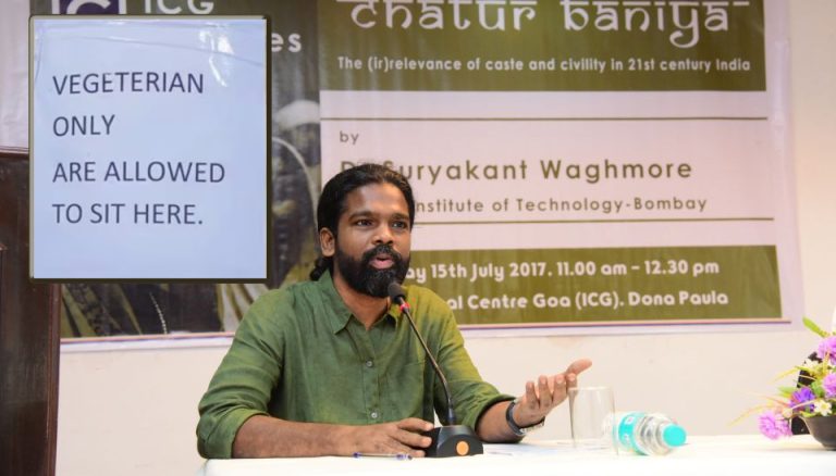 IIT-B professor equates vegetarians with “militants”, blames casteism for food choices of Hindus