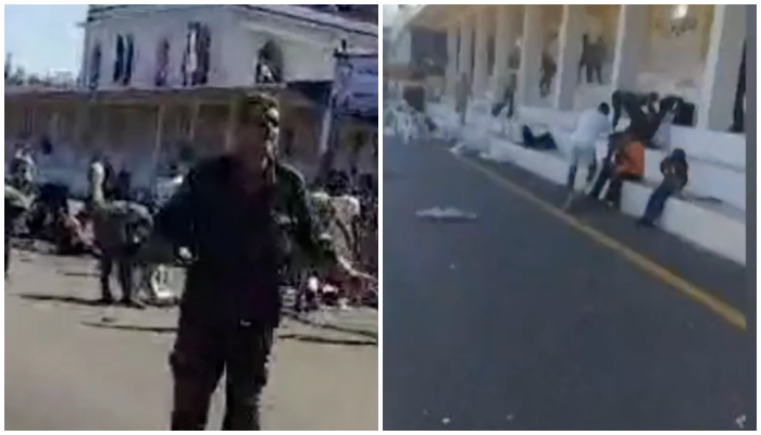 Syria: Drone bombing on a military college in Homs during graduation ceremony, over 80 dead, 240 injured