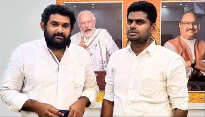 Tamil Nadu: BJP leader and co-convenor of Annamalai’s En Mann En Makkal yatra arrested over protesting against the removal of a flagpole in Chennai