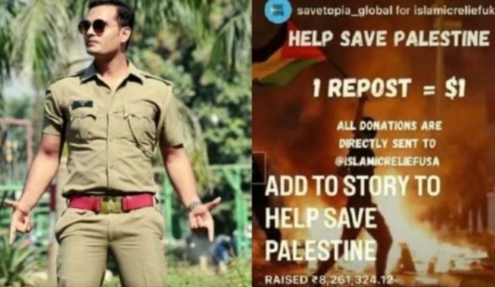 ‘Help save Palestine’: UP cop Suhail Ansari suspended after he seeks donation for Islamist terrorist organisation Hamas on Facebook