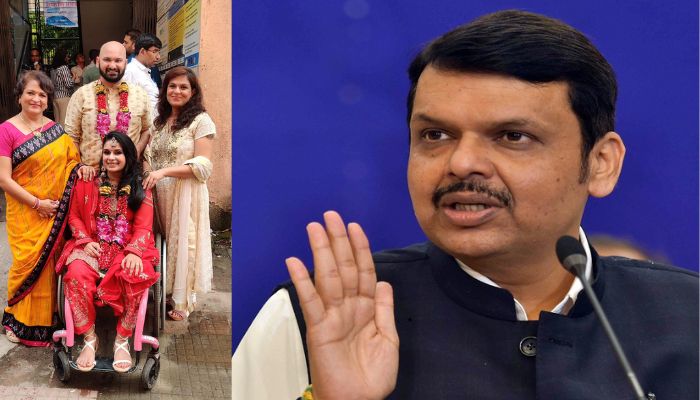 Specially-abled bride complains about inconvenience caused at the marriage registrar’s office, Devendra Fadnavis apologises and vows to fix the issue