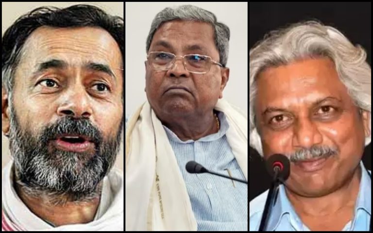 New Karnataka education policy: Yogendra Yadav, the protestor for hire, and Professor Japhet, who drafted anti-superstition bill specifically targeting Hindu rituals, part of committee