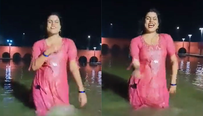Ayodhya: Video of a woman dancing in Ram Ki Paidi Ghat goes viral, police initiate action