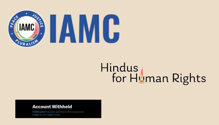 X (formerly Twitter) withholds accounts of ‘Indian American Muslim Council’ and ‘Hindus For Human Rights’, known for anti-India propaganda