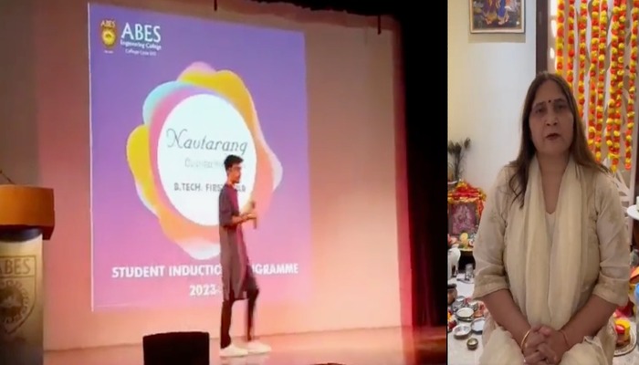 ABES professor, who rebuked a student for chanting ‘Jai Shri Ram’, invokes her Sanatani credentials to defend herself; Director says no action against the student