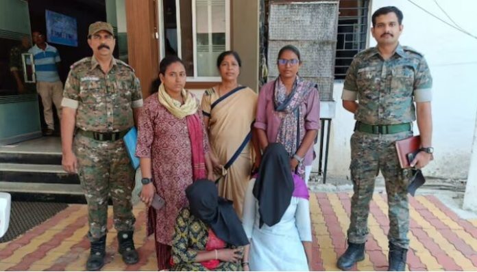 The culprits are in police custody.
