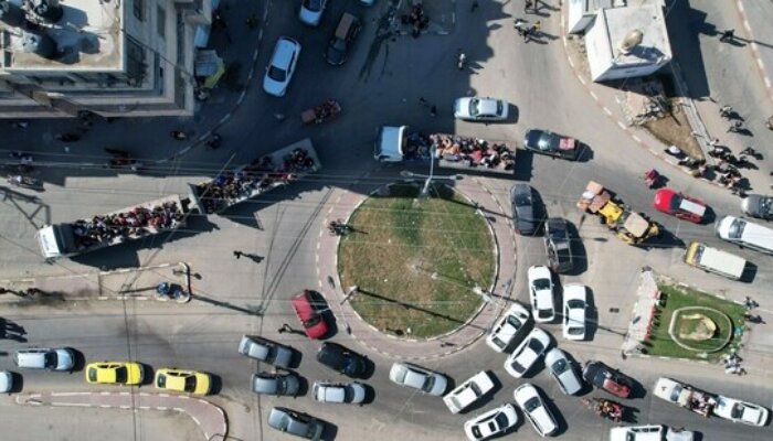 Many Palestinian civilians moving south: Israeli military after issuing evacuation orders to Gaza City inhabitants