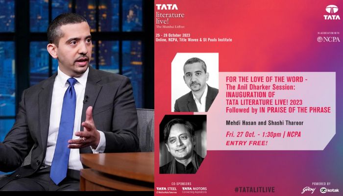 Tata Lit Live' invites Hinduphobic 'journalist' Mehdi Hasan as speaker
