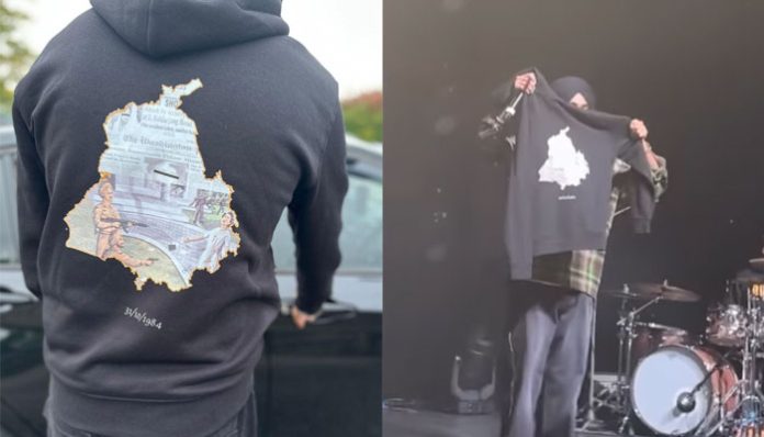 Shubh was apprantly tricked into holding hoodie similar to Pro-Khalistani hoodie