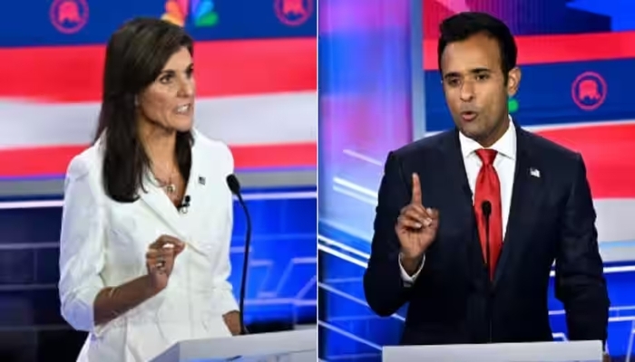“Dick Cheney in 3-inch heels”: Vivek Ramaswamy attacks fellow Republican presidential candidate Nikki Haley in brutal primary debate
