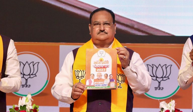 Modi ki guarantee, BJP ka bharosa: BJP president JP Nadda releases Sankalp Patra for Madhya Pradesh elections with ten major resolutions
