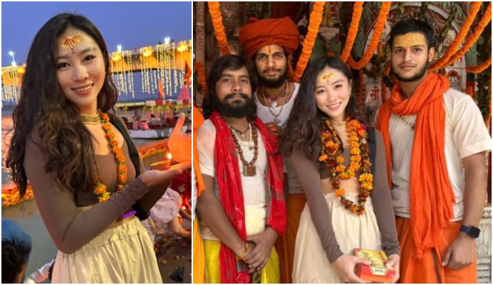Popular Korean vlogger Myochi returns to India to celebrate Diwali, visits Ram Mandir in Ayodhya