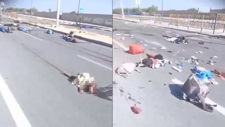 Hamas accused of killing women and children for moving to southern Gaza, videos showing bodies with gunshot injuries on a Gaza street appear