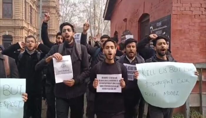 Srinagar: Hindu student who was booked for ‘blasphemy’ for sharing an old video, and his Kashmiri Muslim friend receive death threats from Islamists